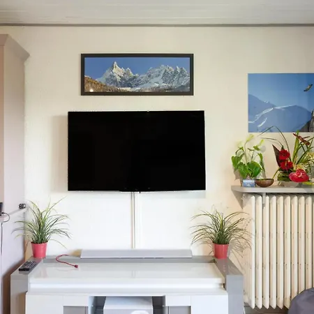 Centre, 51m2, Vue Mt Blanc, 2 A 6 Pers, 2 Balcons Lejlighed