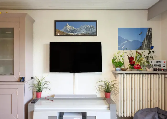 Centre, 51m2, Vue Mt Blanc, 2 A 6 Pers, 2 Balcons Apartment