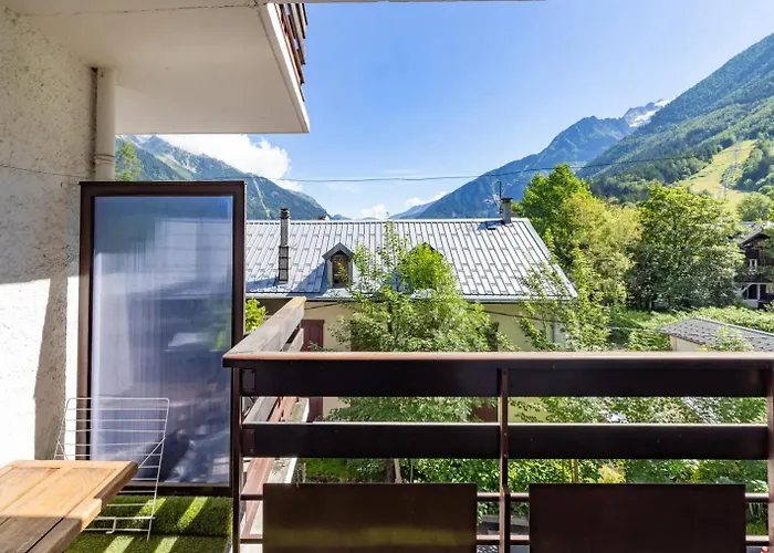 Centre, 51m2, Vue Mt Blanc, 2 A 6 Pers, 2 Balcons Lejlighed Chamonix